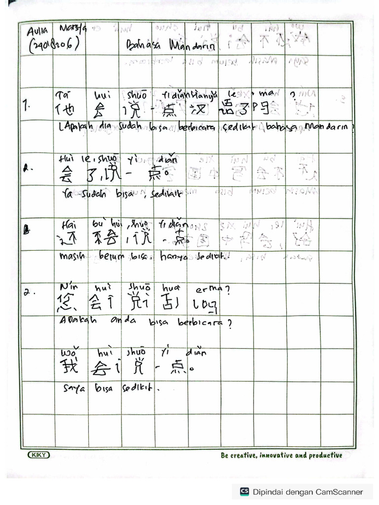 Mndarin Aulia Marsya | PDF