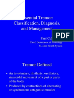 Essential Tremor: Classification, Diagnosis, and Management: Paul Cullis, MD