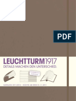 Leuchtturm 1917 Catalogue / Katalog 2012