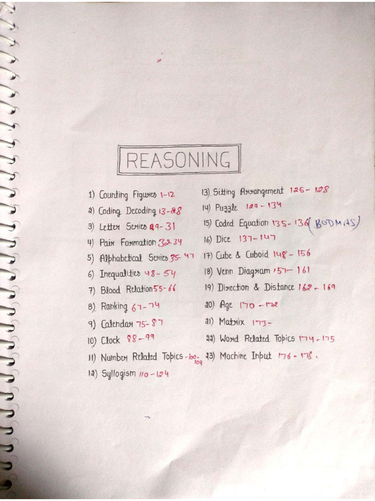 Reasoning | PDF