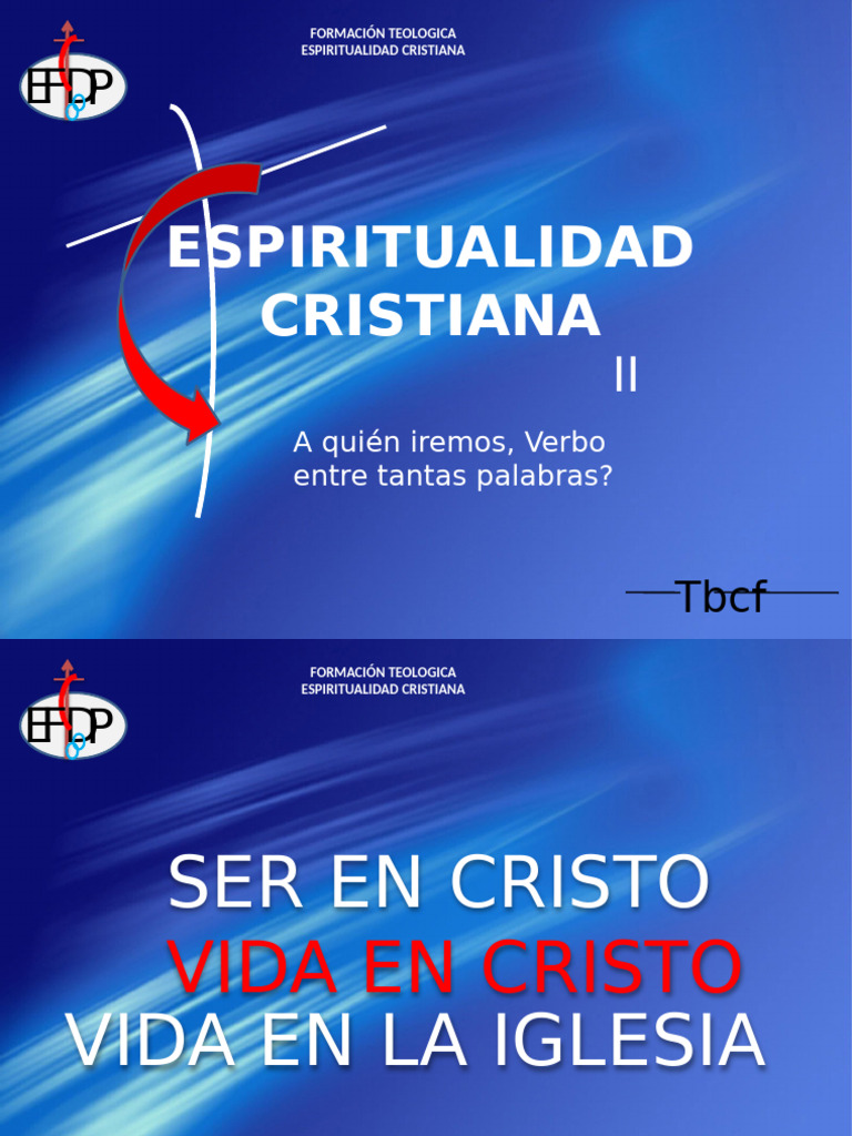 Espiritualidad Cristiana y Vida en Cristo | PDF | eucaristía | Iglesia ...