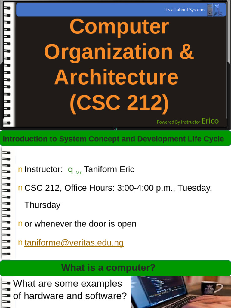 Computer Systems Overview and Architecture | PDF | Central Processing ...