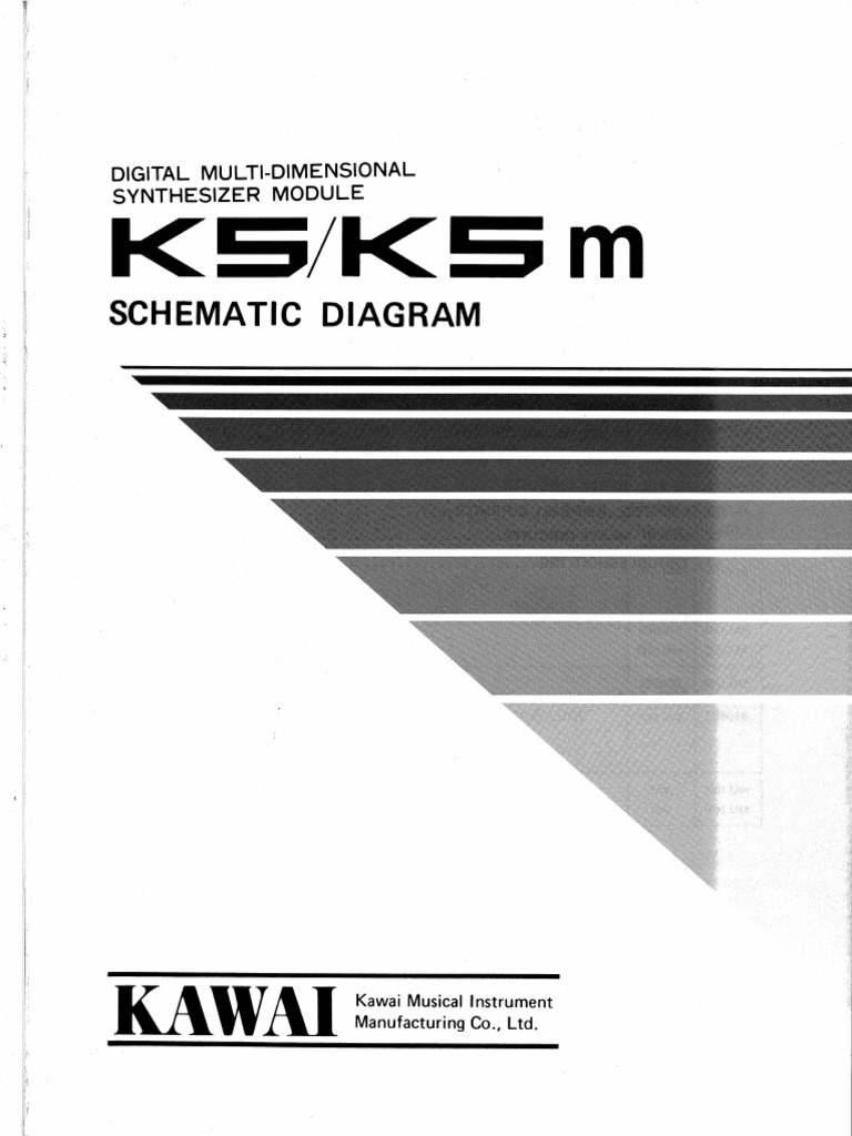 Kawai K5 K5m Schematics and PCB | PDF