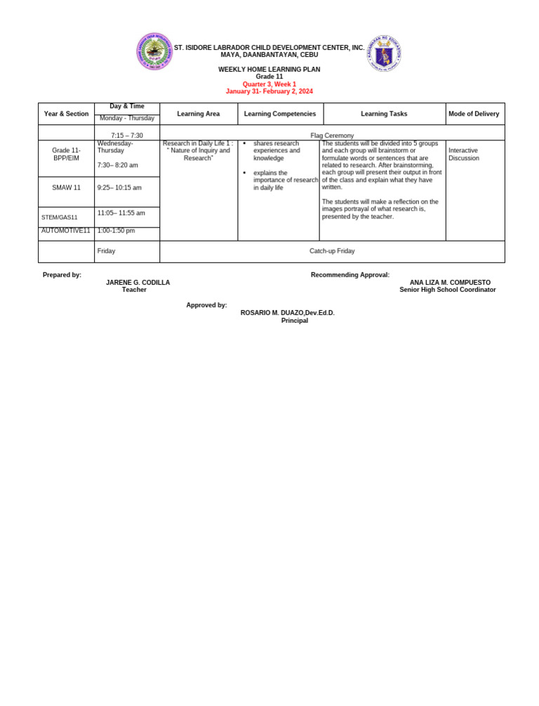 WLP Research Week 1 | PDF