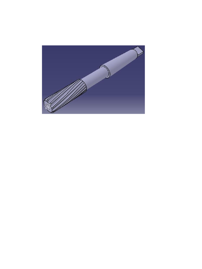 Reamer Design and Operation Guide | PDF | Cutting | Cutting Tools