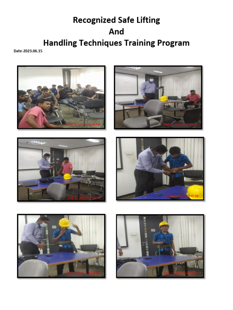 Recognized Safe Lifting | PDF
