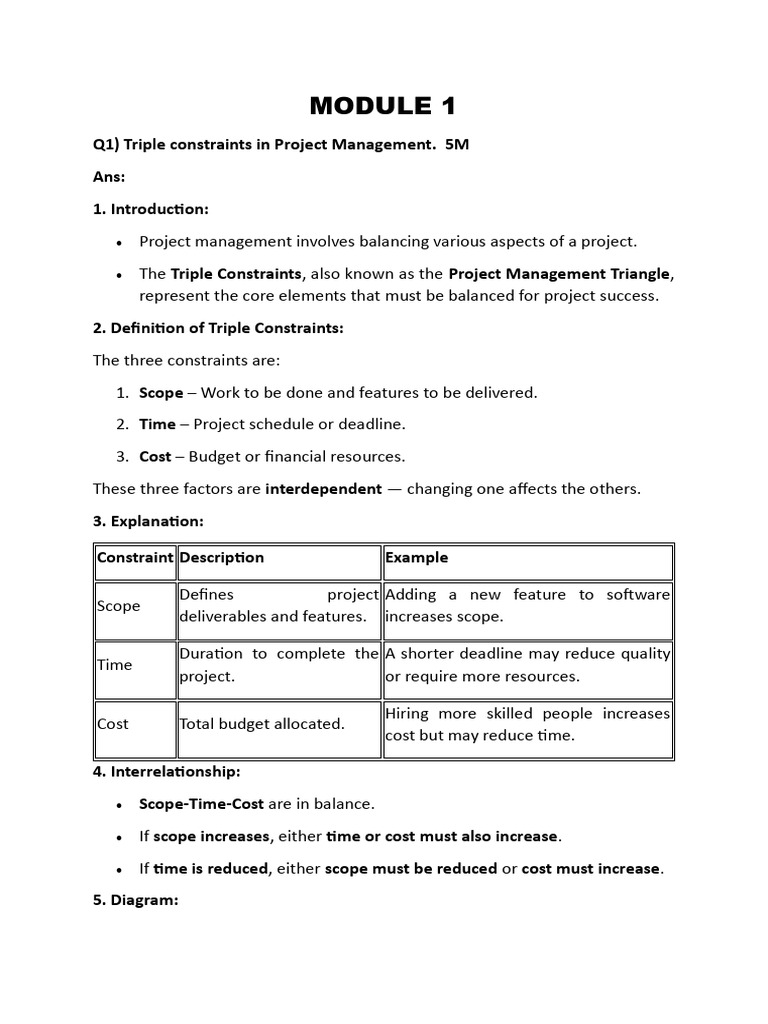 Understanding Project Management Essentials | PDF | Internal Rate Of ...