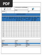 Hindrance Register Format for Construction | PDF