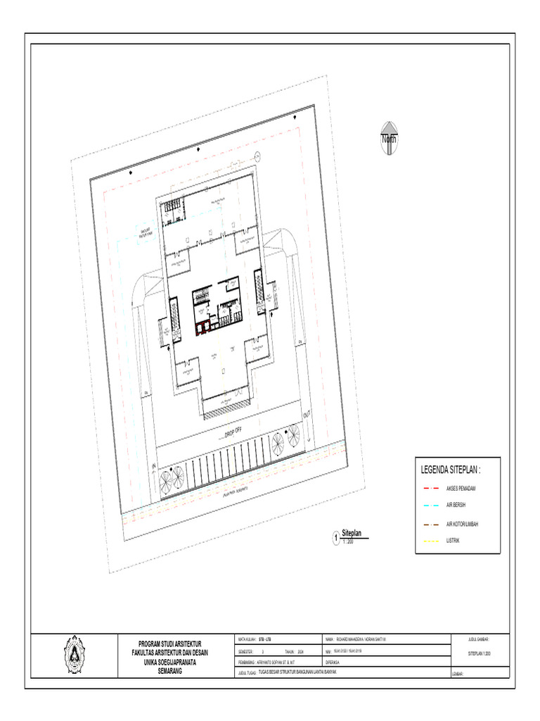 Siteplan for Multi-Story Building | PDF