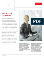 Avaya Servers and Avaya Gateways: 1 Fact Sheet