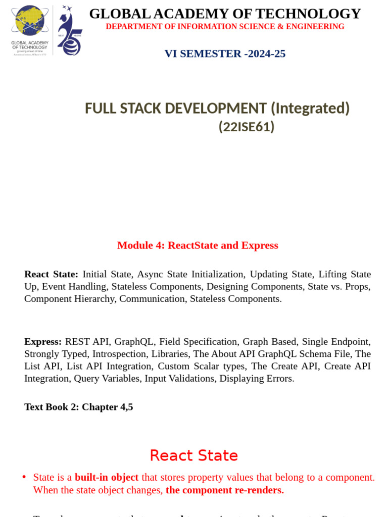 Full Stack Module - 4 Chap-4 | PDF | Constructor (Object Oriented ...