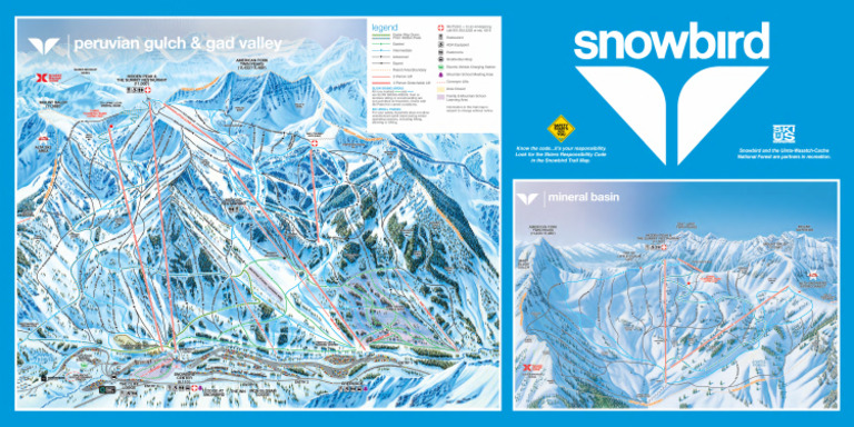 Snowbirduploadedtrail Maps Pdfsnowbird Trailmap Winter 2324 PDF | PDF