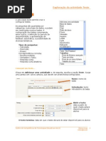 Actividade "Teste" do moodle