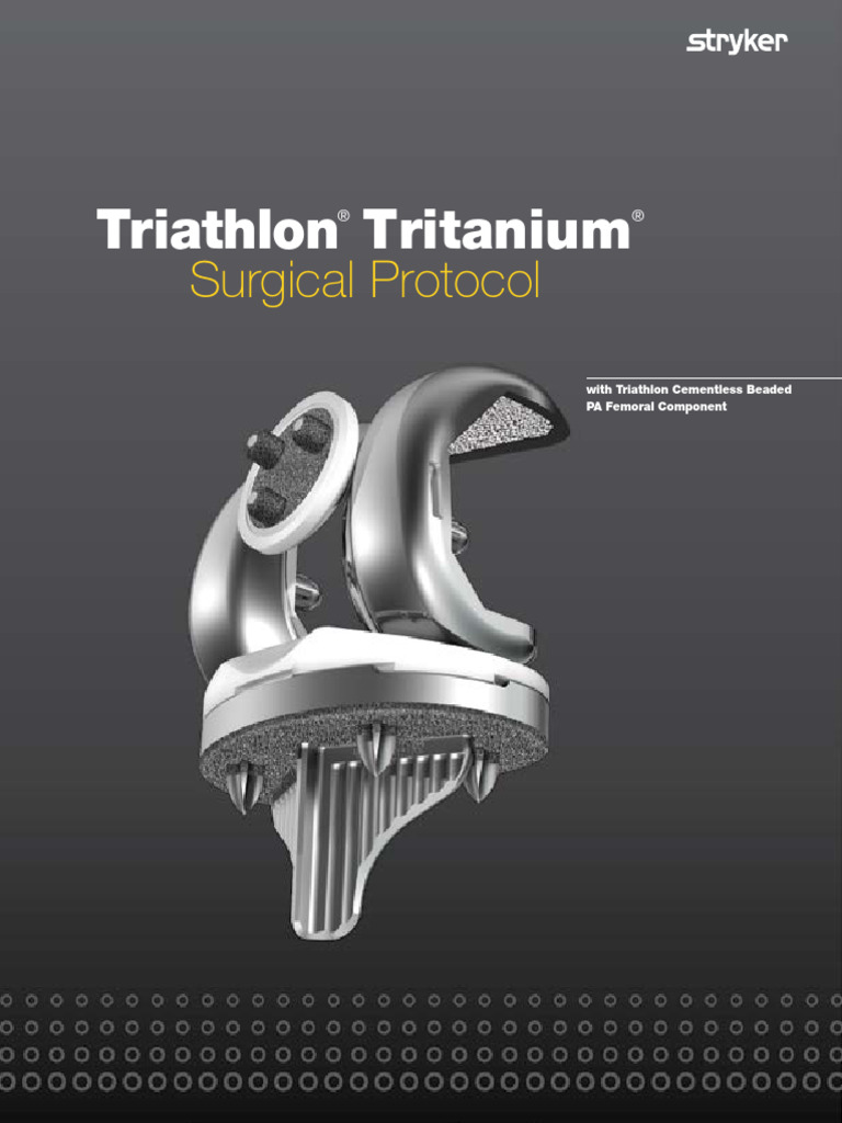 Triathlon Tritanium Knee Surgical Protocol | PDF | Knee ...