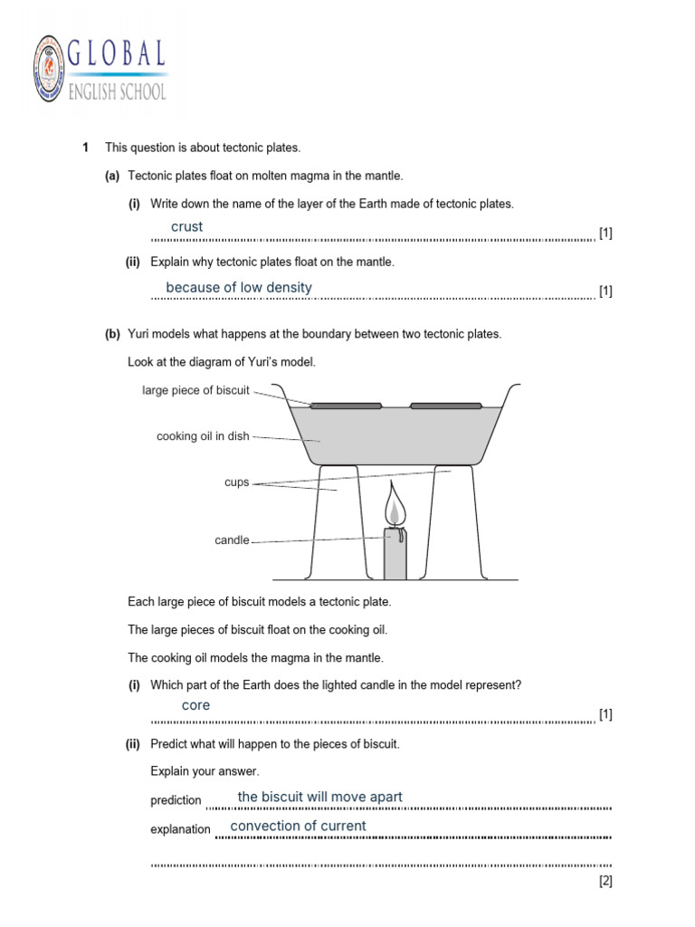 Tectonic Plates and Earth Science Concepts | PDF | Plate Tectonics ...