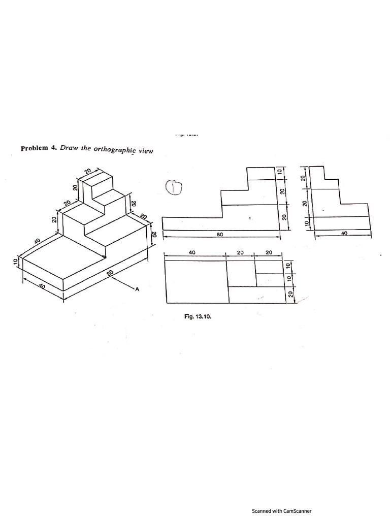 Orthographic Projections | PDF