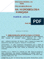 Hidrogeologia Avancada Parte II - Aula 01 - Conceitos