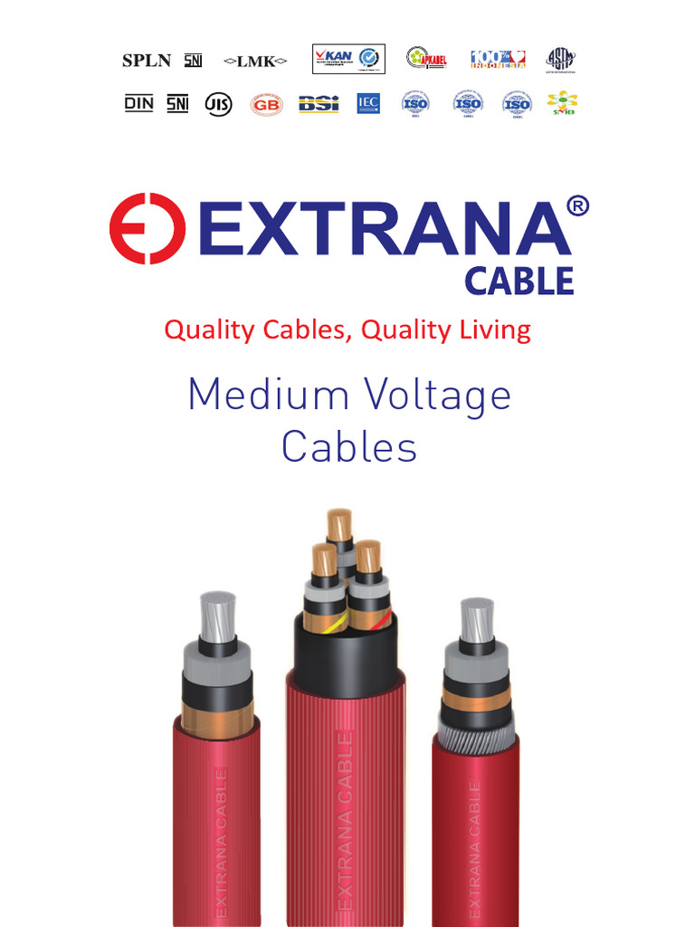 Medium Voltage Cable Specifications | PDF | Insulator (Electricity ...