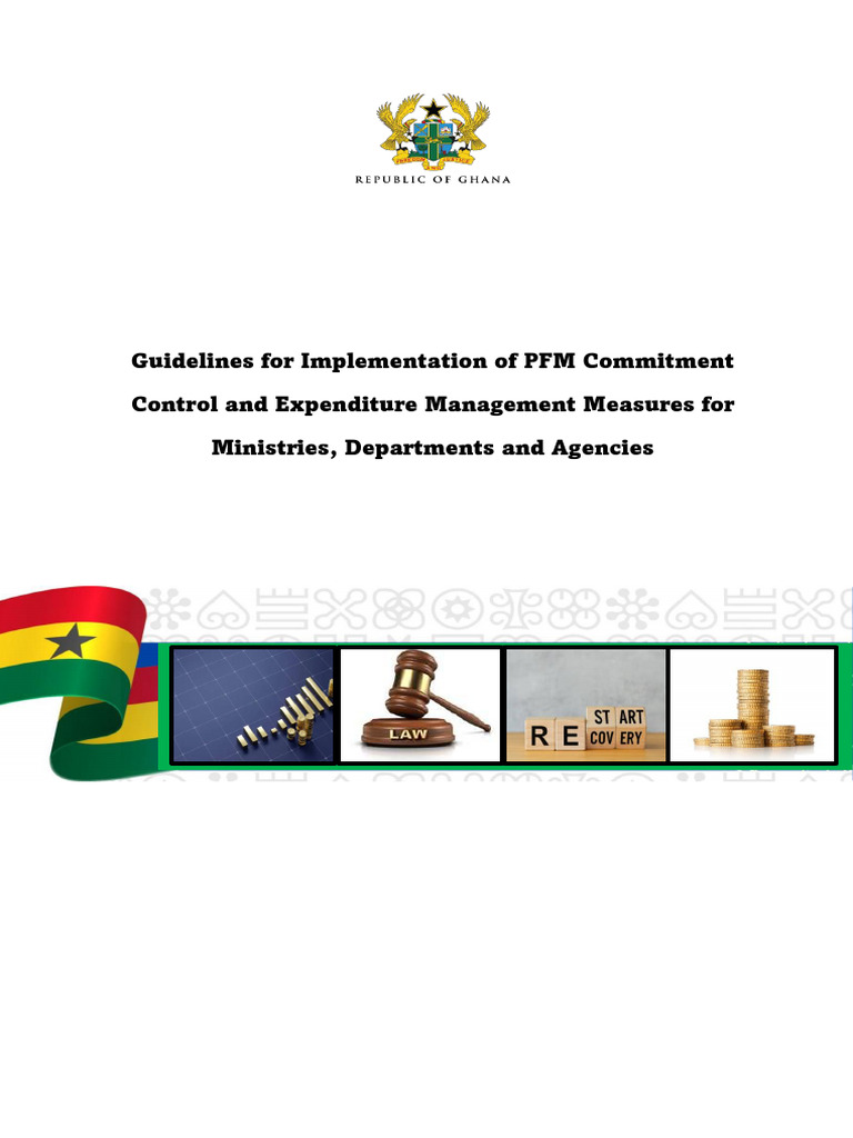 PFM Commitment Control Guidelines for MDAs | PDF | Regulatory ...