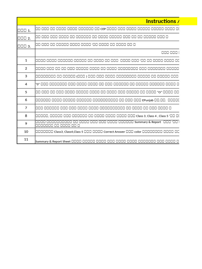 Cep Data Analysis Sheet 3 to 5 (School Level) Copy 30-08-2024 | PDF