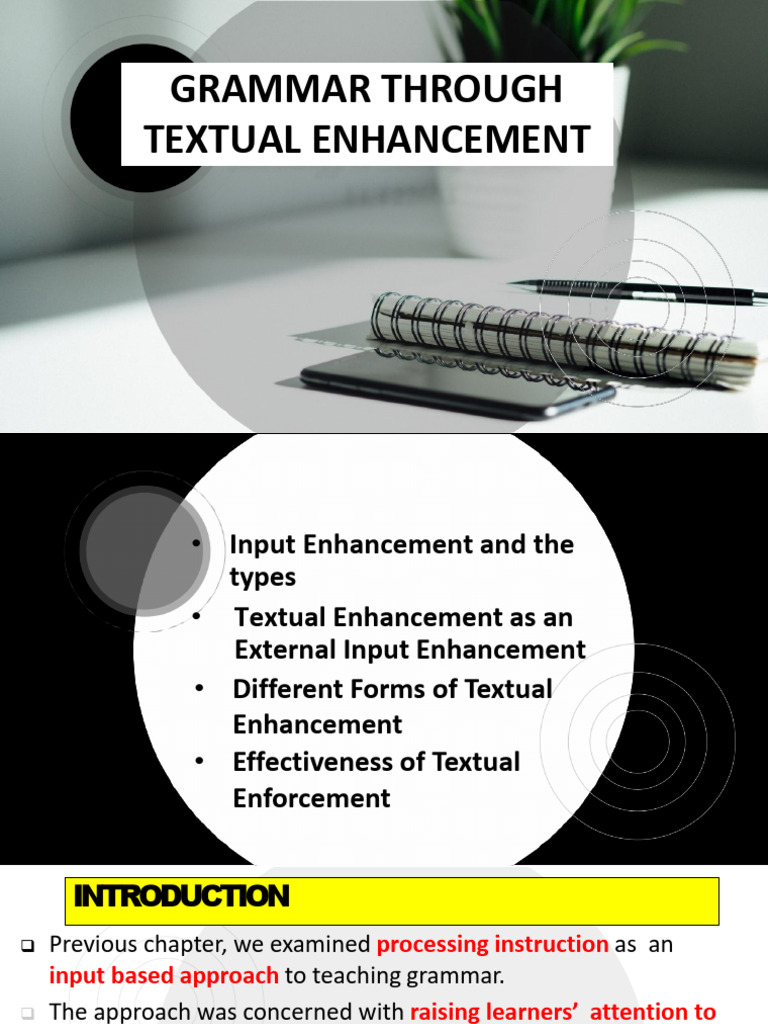 Grammar Through Contextual Enhancement | PDF | Second Language ...
