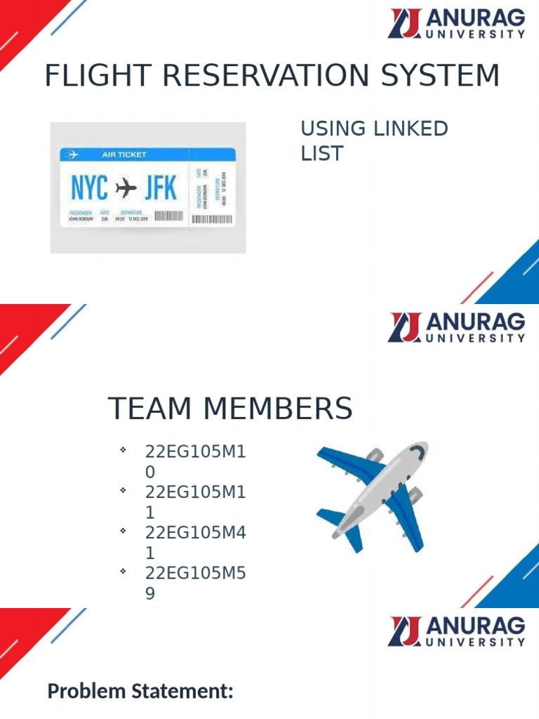 Flight Reservation System Overview | PDF