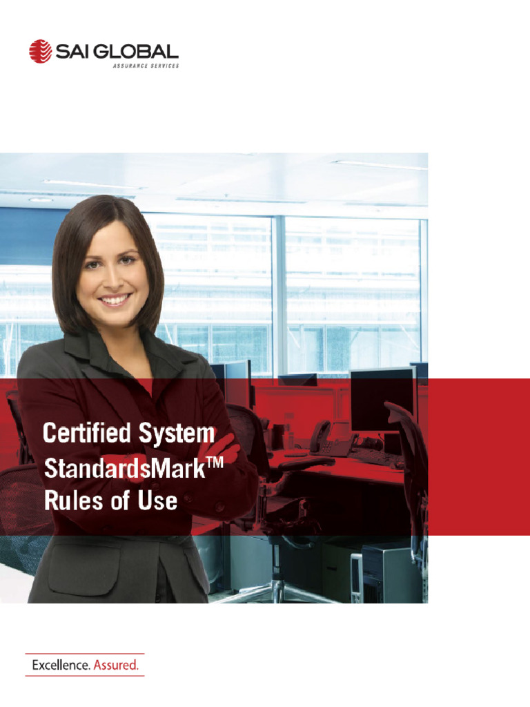 StandardsMark™ Usage Guidelines | PDF | Certification