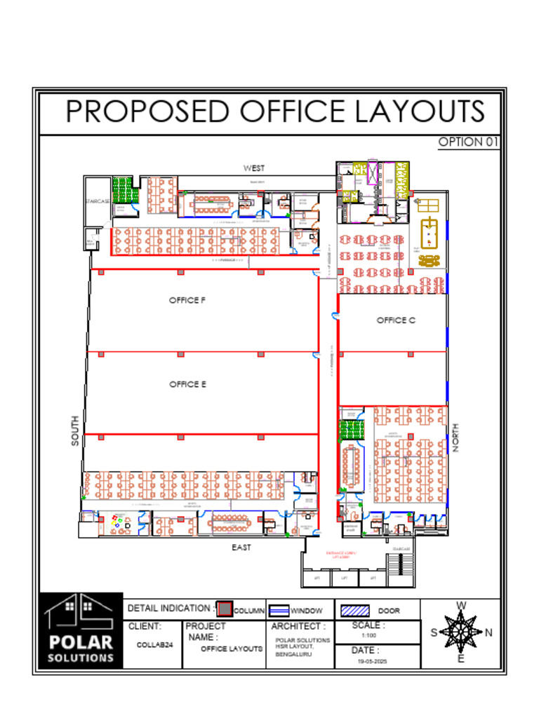 Prposed Office Layout - 19.05.2025 | PDF