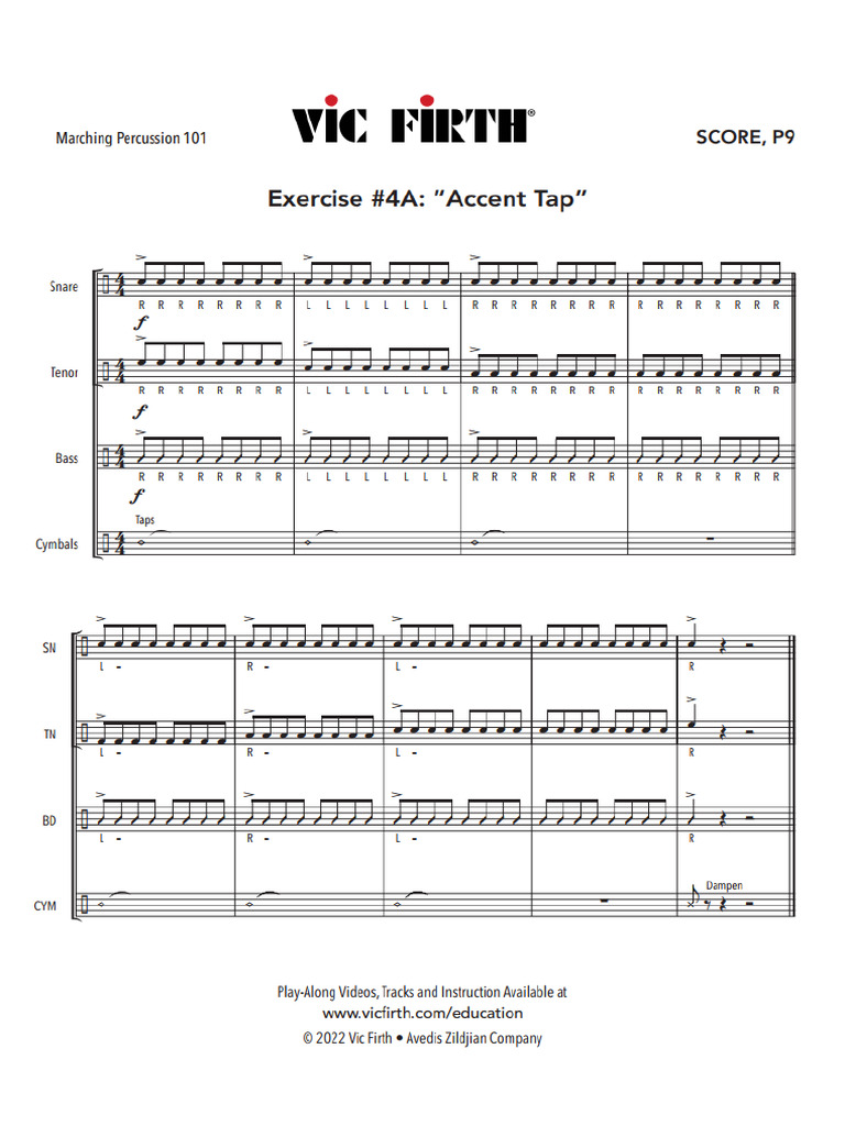 Accent Tap Exercise 2025 | PDF
