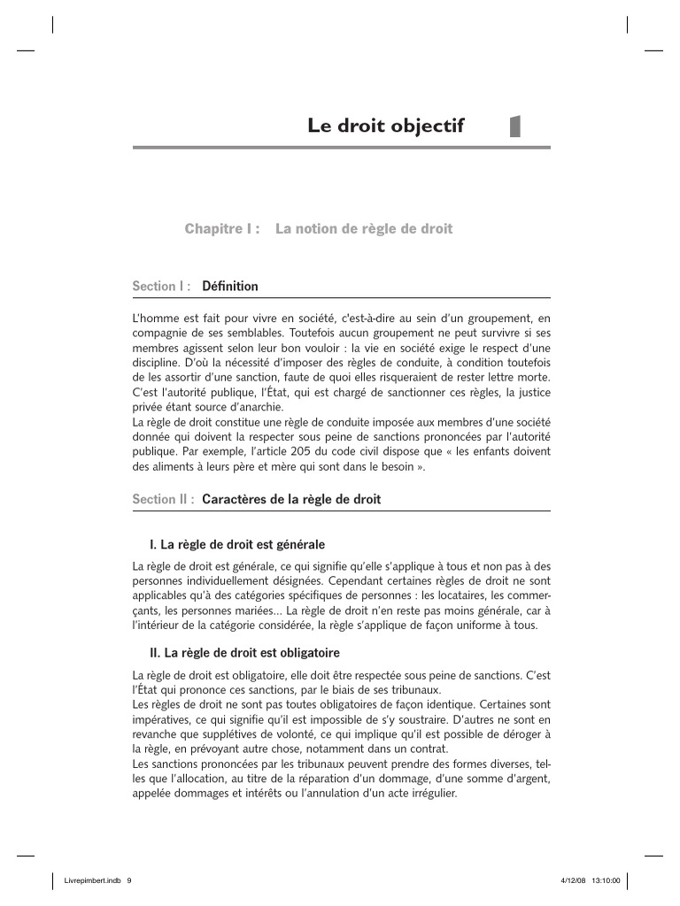 Comprendre la règle de droit en société | PDF | Loi | Patrimoine (finance)