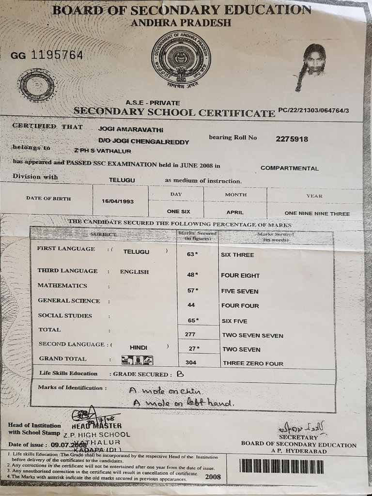 10th Mark List | PDF
