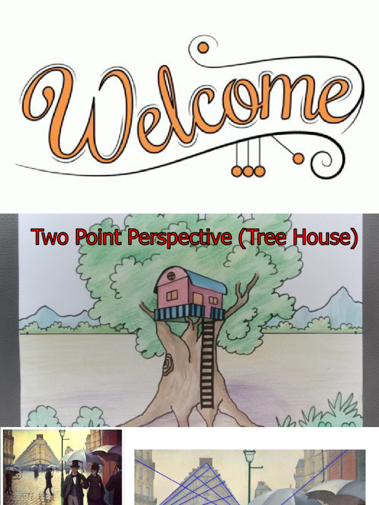 Two Point Perspective Tree House Guide | PDF