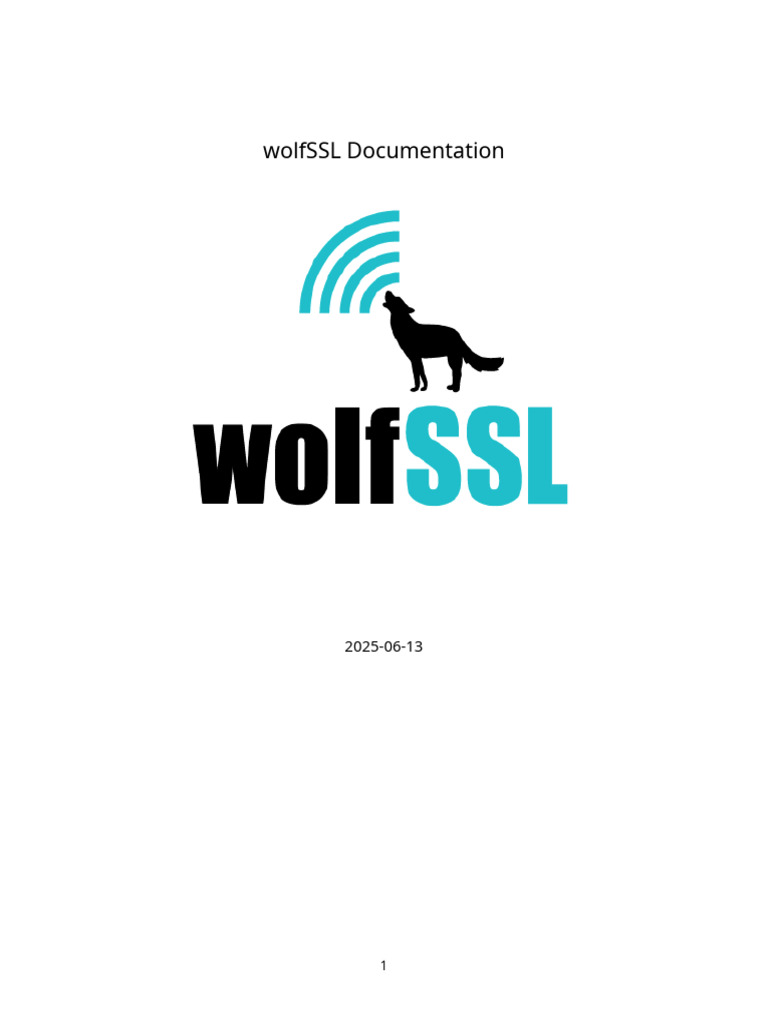 wolfSSL Installation and Build Guide | PDF | Public Key Certificate ...
