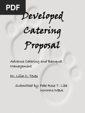 Catering Proposal