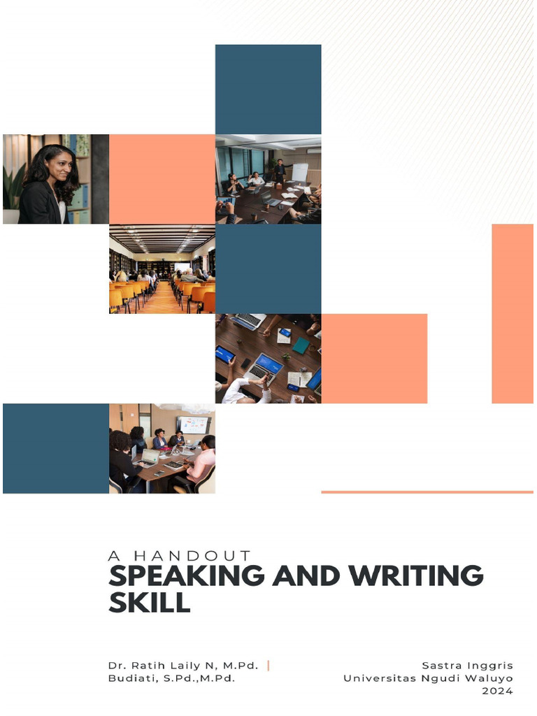 English Speaking and Writing Skills Guide | PDF | English Language ...