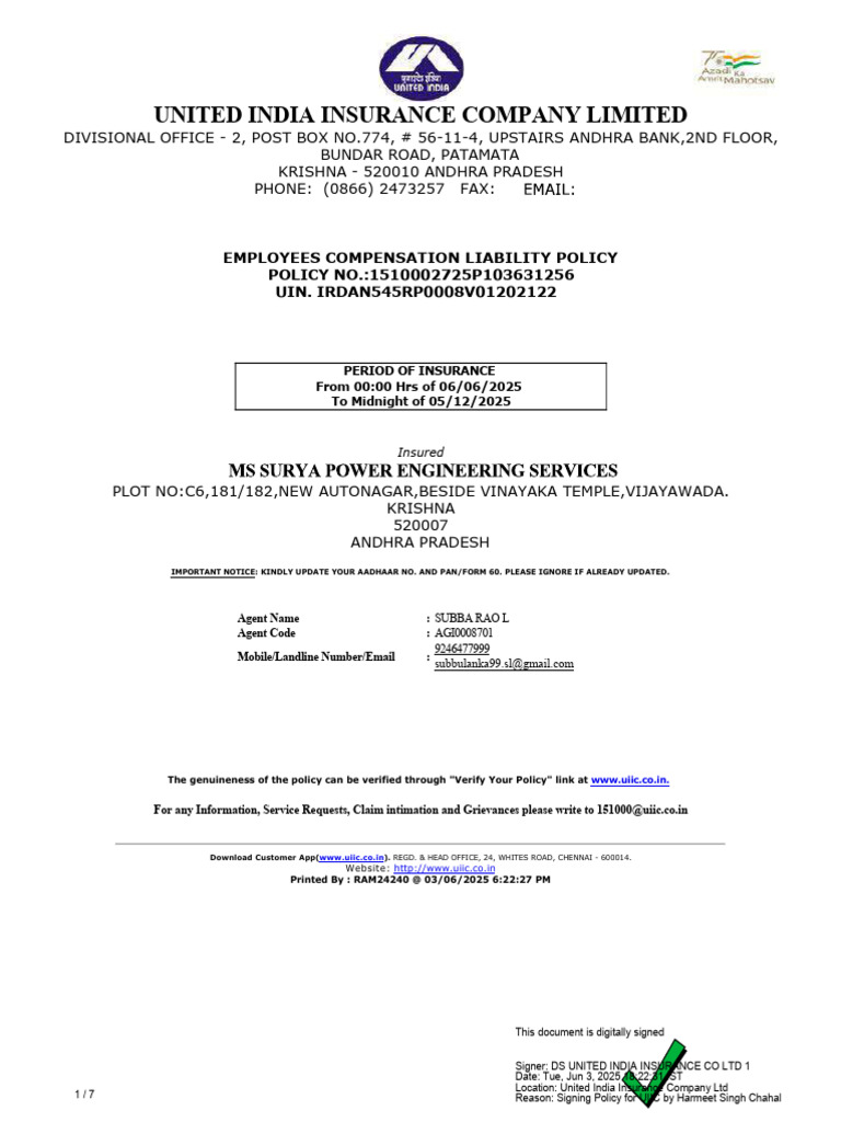 S P E | PDF | Insurance | Indemnity