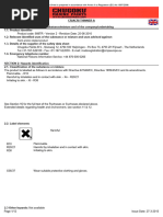 Paint Thinner Safety Data Sheet | PDF