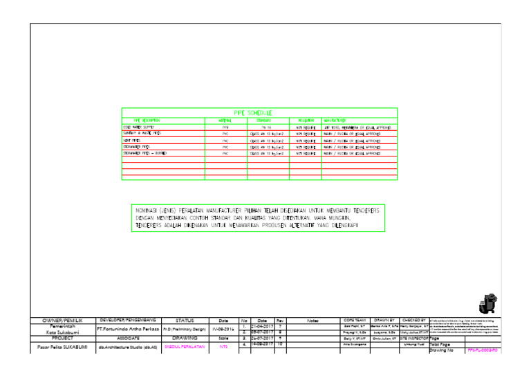 GP PL Schedule Equipment 04 Model | PDF