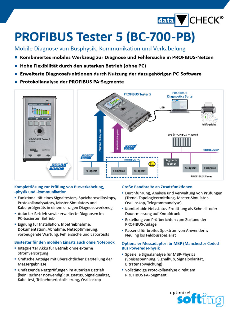 Bc-700-Pb D de Profibus Tester 5 | PDF