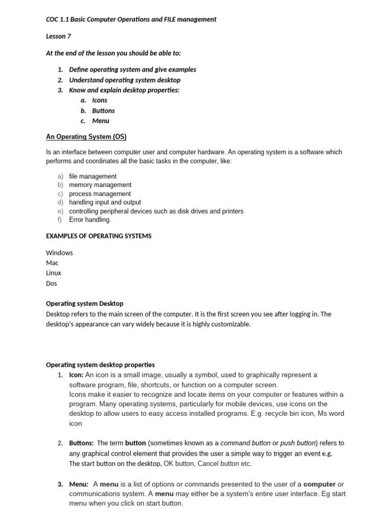 Coc 7 | PDF