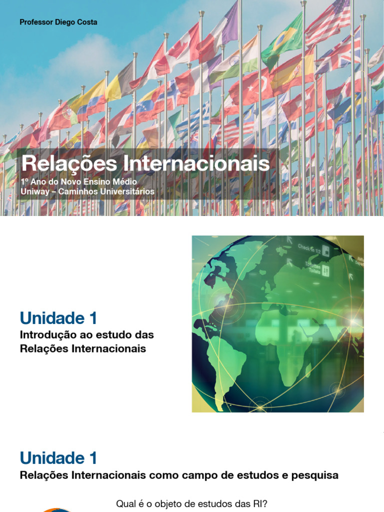 Introdução às Relações Internacionais | PDF | Relações Internacionais ...