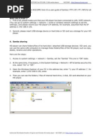 Samba Sharing: User Guide of Samba/FTP/BT/PT/NFS For RTD1185 / 1186 Media Players W2COMP