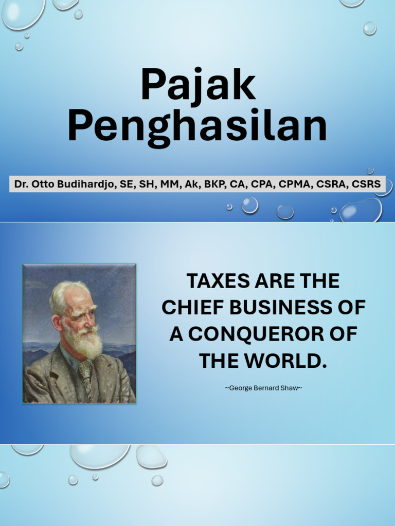 Materi Perpajakan 1 Week 7 Pph Pasal 23 Pdf