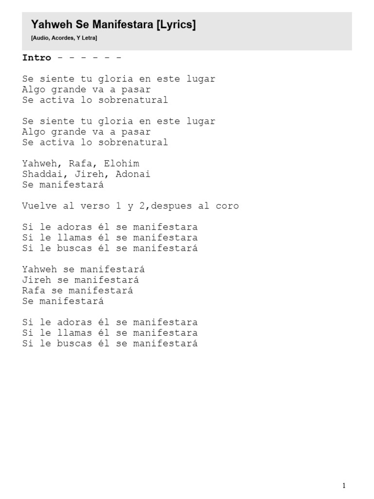 Letra de 