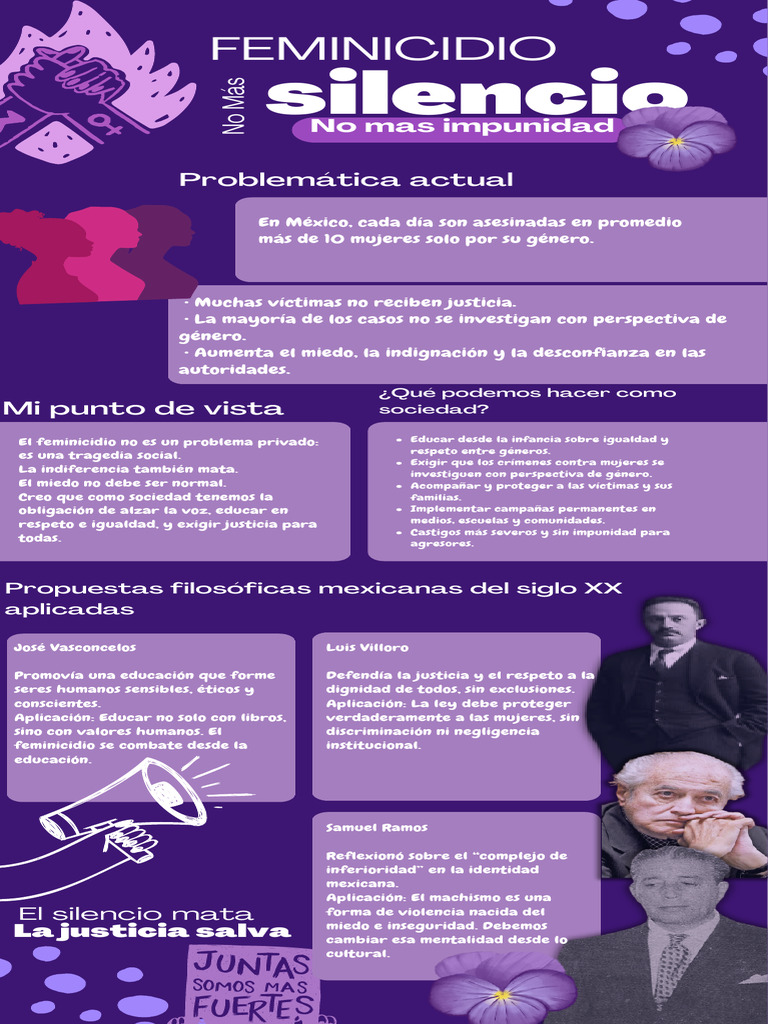 Educación y Justicia contra el Feminicidio | PDF | Justicia | Crimen y ...