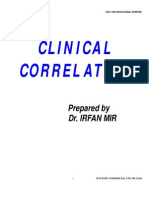 IRFAN MIR Clinical Corelations