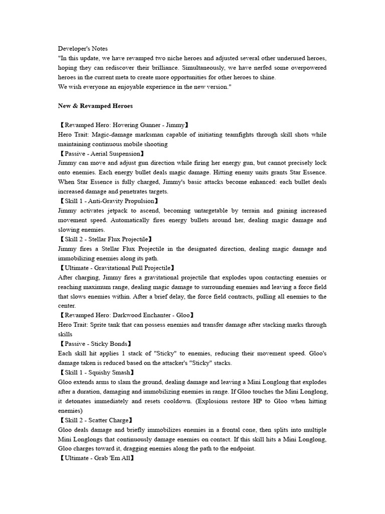 (En) Patch Note On 23rd April 2025 | PDF | Artillery