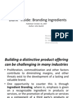 Blank Inside - Branding Ingredient
