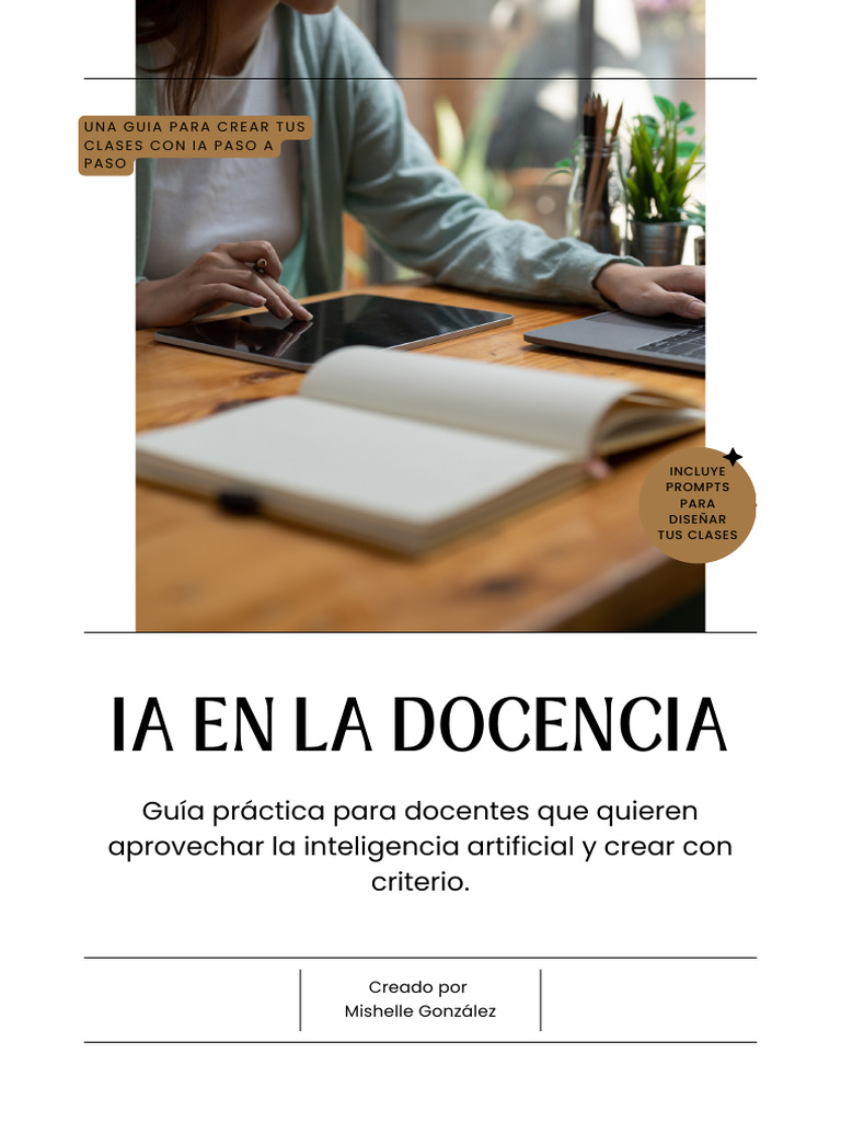 Clases Efectivas con IA: Guía Docente | PDF | Inteligencia artificial ...