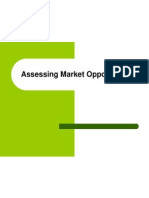 Assessing Market Opportunities